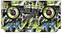 Pioneer DJ DDJ 800 Skin Spike Green