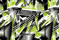 Akai Pro MPC-X Skin Spike Green