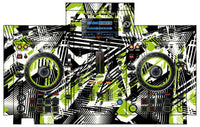 Pioneer DJ XDJ RX 2 Skin Spike Green