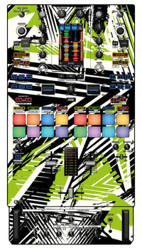 Pioneer DJ DJM S11 Skin Spike Green