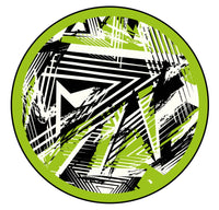 Universal Slipmat 12 Inch Skin Spike Green