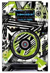 Pioneer DJ CDJ 2000 Skin Spike Green