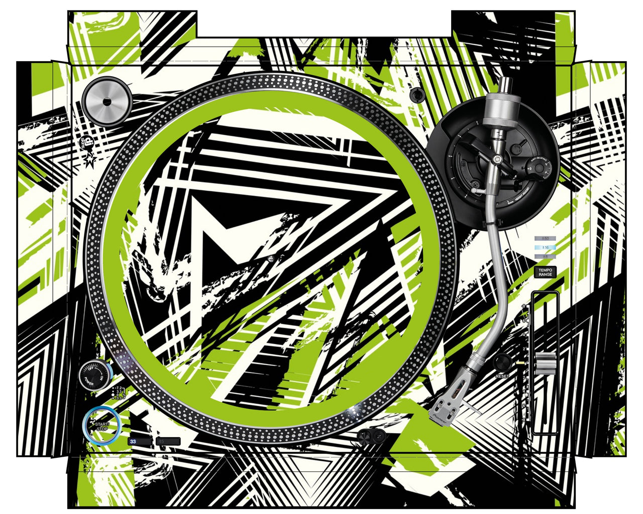 Pioneer DJ PLX 1000 Skin Spike Green