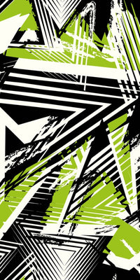 Pioneer DJ CDJ 1000 MK3 Skin Spike Green