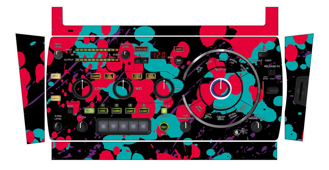 Pioneer DJ RMX 1000 Skin Splatfest