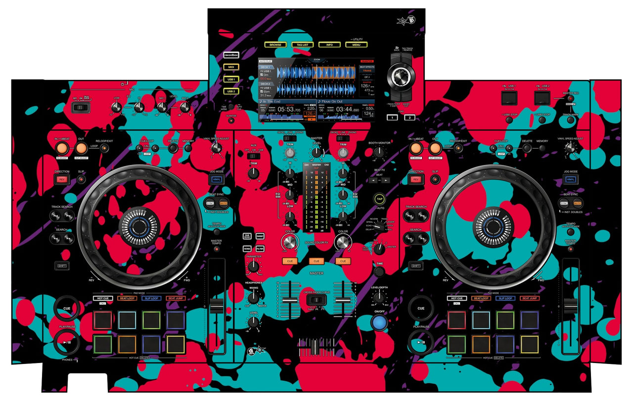 Pioneer DJ XDJ RX 2 Skin Splatfest