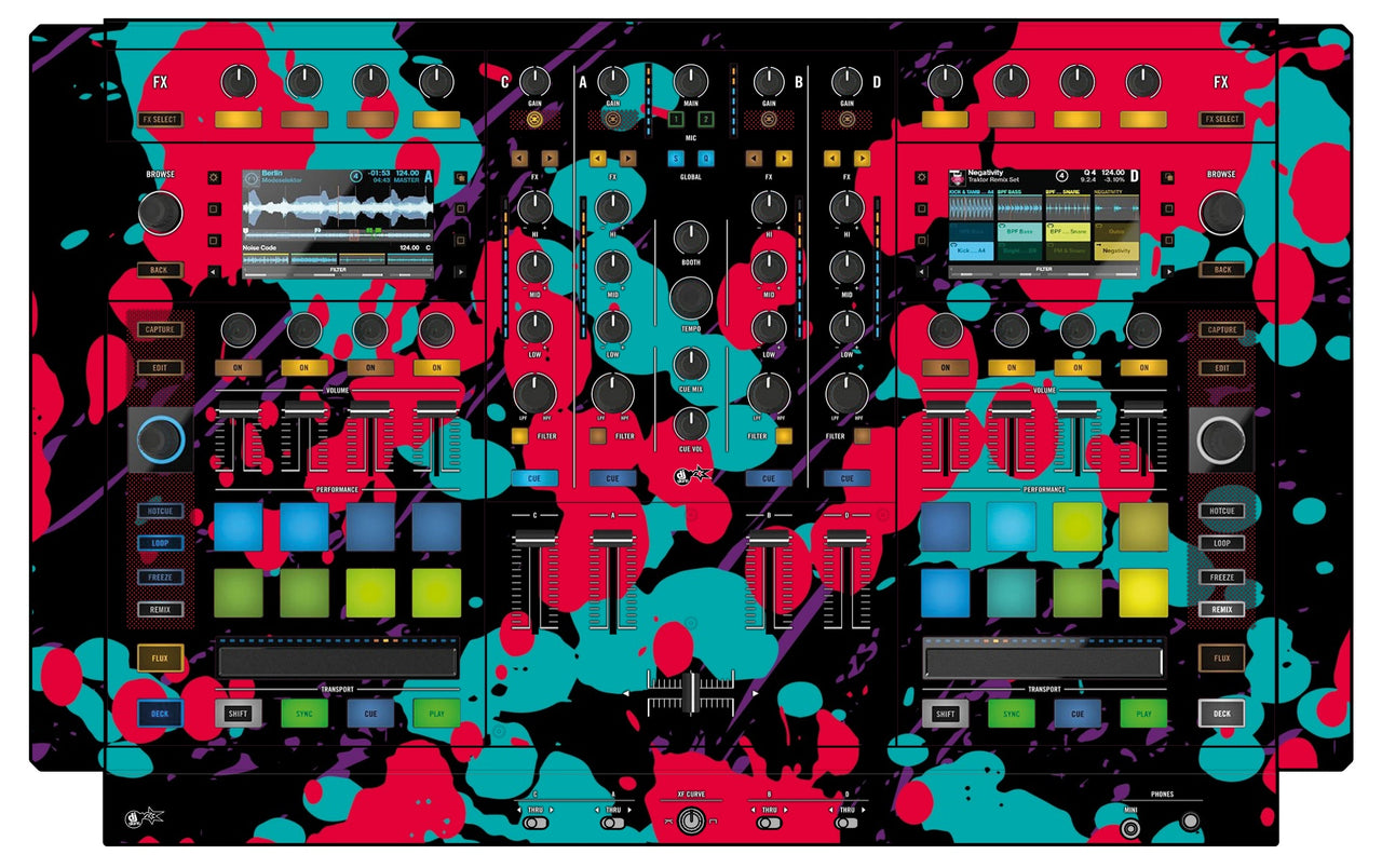 Native Instruments S8 Skin Splatfest