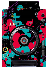 Pioneer DJ CDJ 900 Skin Splatfest