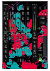 Denon DJ X 1800 Skin Splatfest