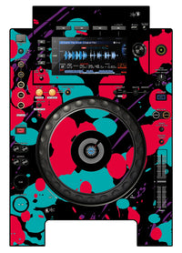 Pioneer DJ CDJ 900 NEXUS Skin Splatfest
