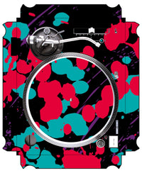 Technics 1200 / 1210 MK5 VERTICAL Skin Splatfest