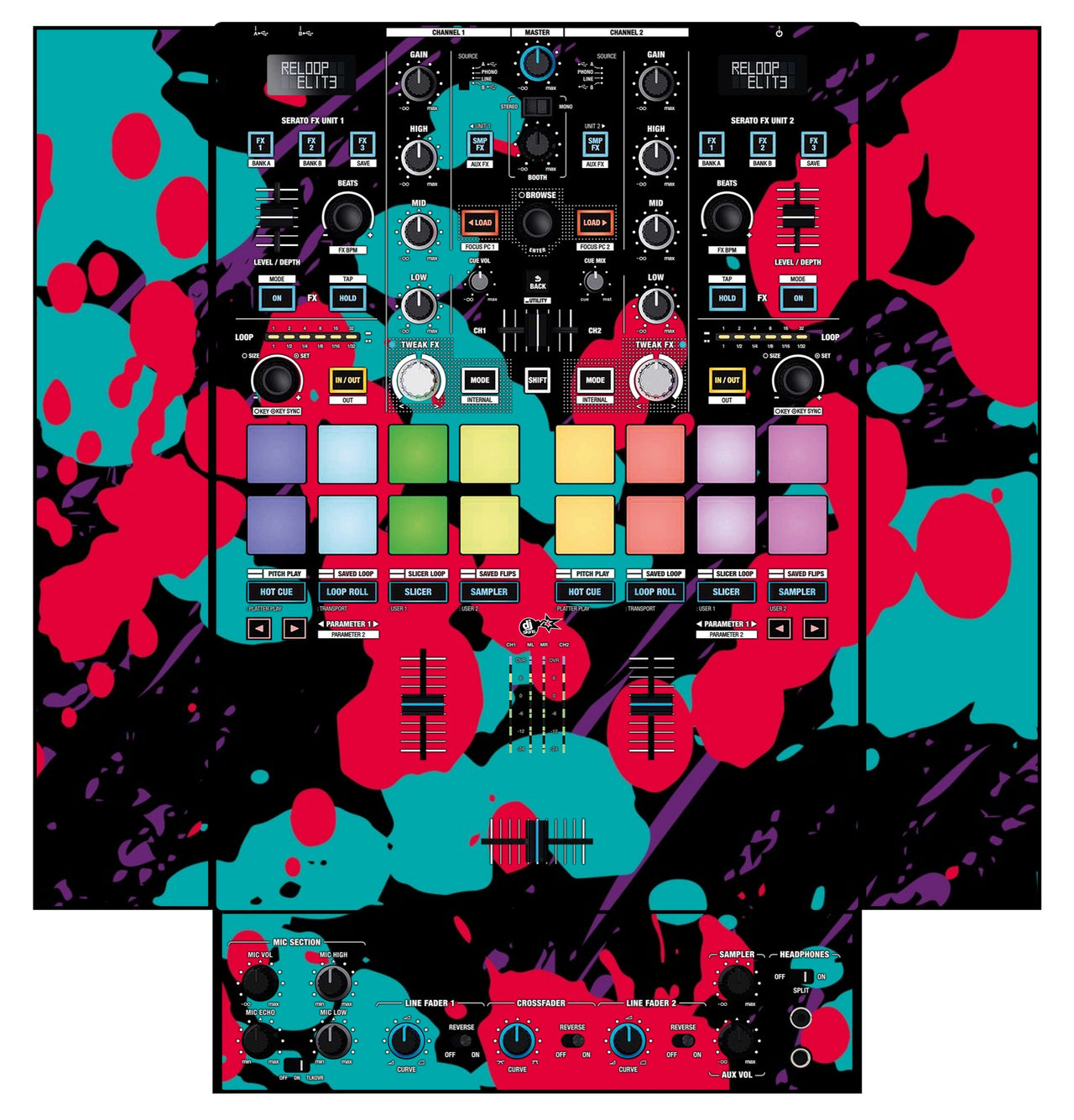 Reloop Elite Skin Splatfest