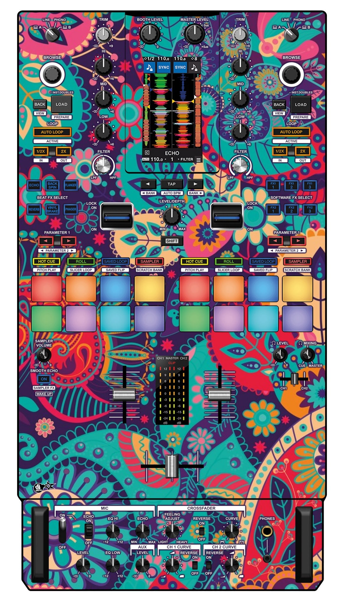 Pioneer DJ DJM S11 Skin Springinsfeld
