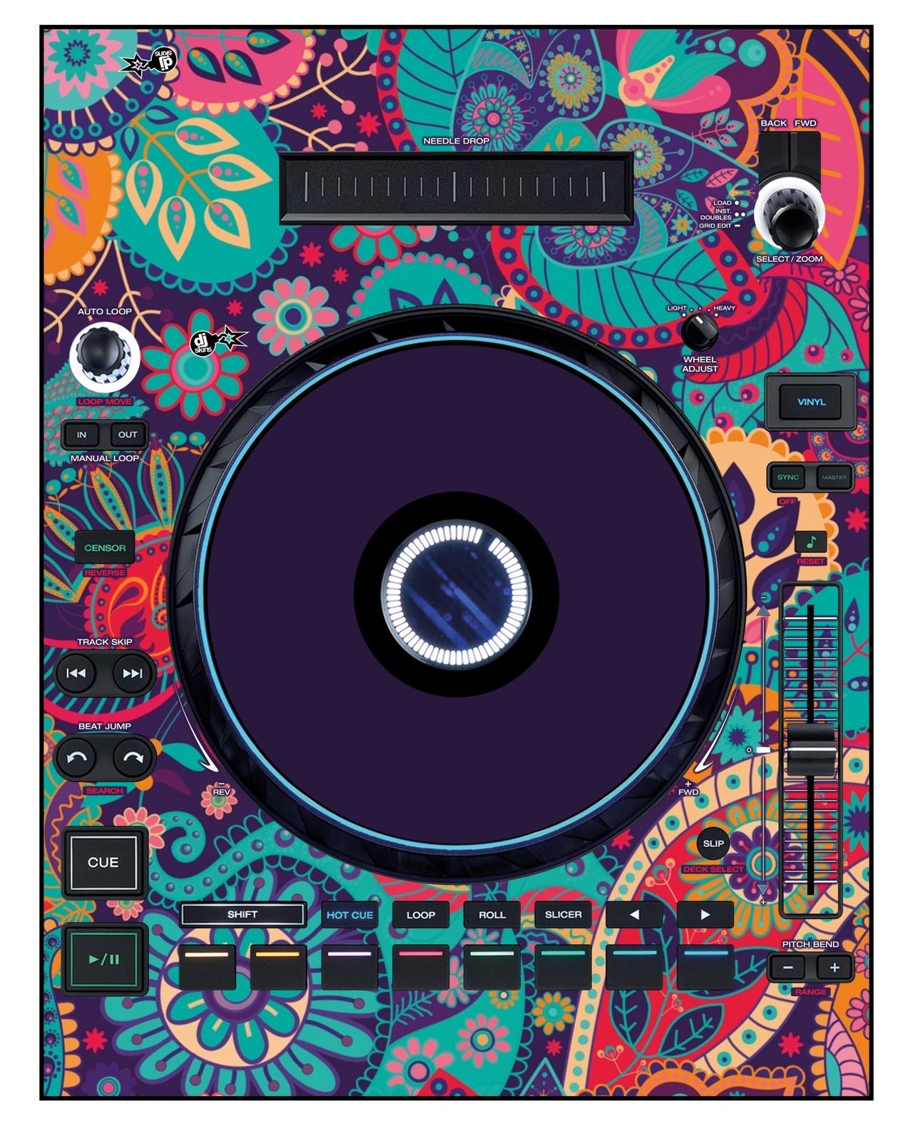 Denon DJ LC 6000 Skin Springinsfeld