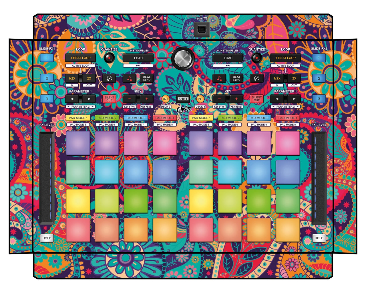 Pioneer DJ DDJ XP 2 Skin Springinsfeld