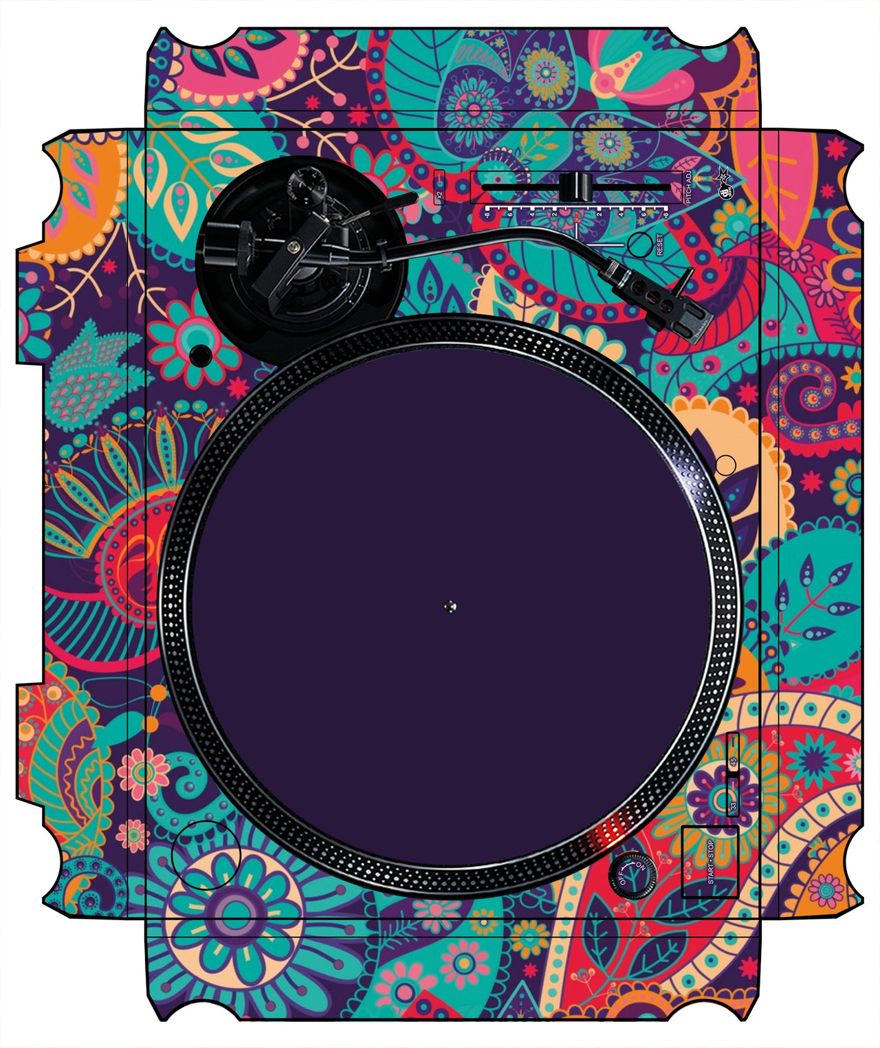 Technics 1200 / 1210 MK7 VERTICAL Skin Springinsfeld