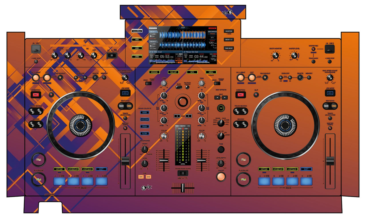 Pioneer DJ XDJ RX Skin Squared Hollow