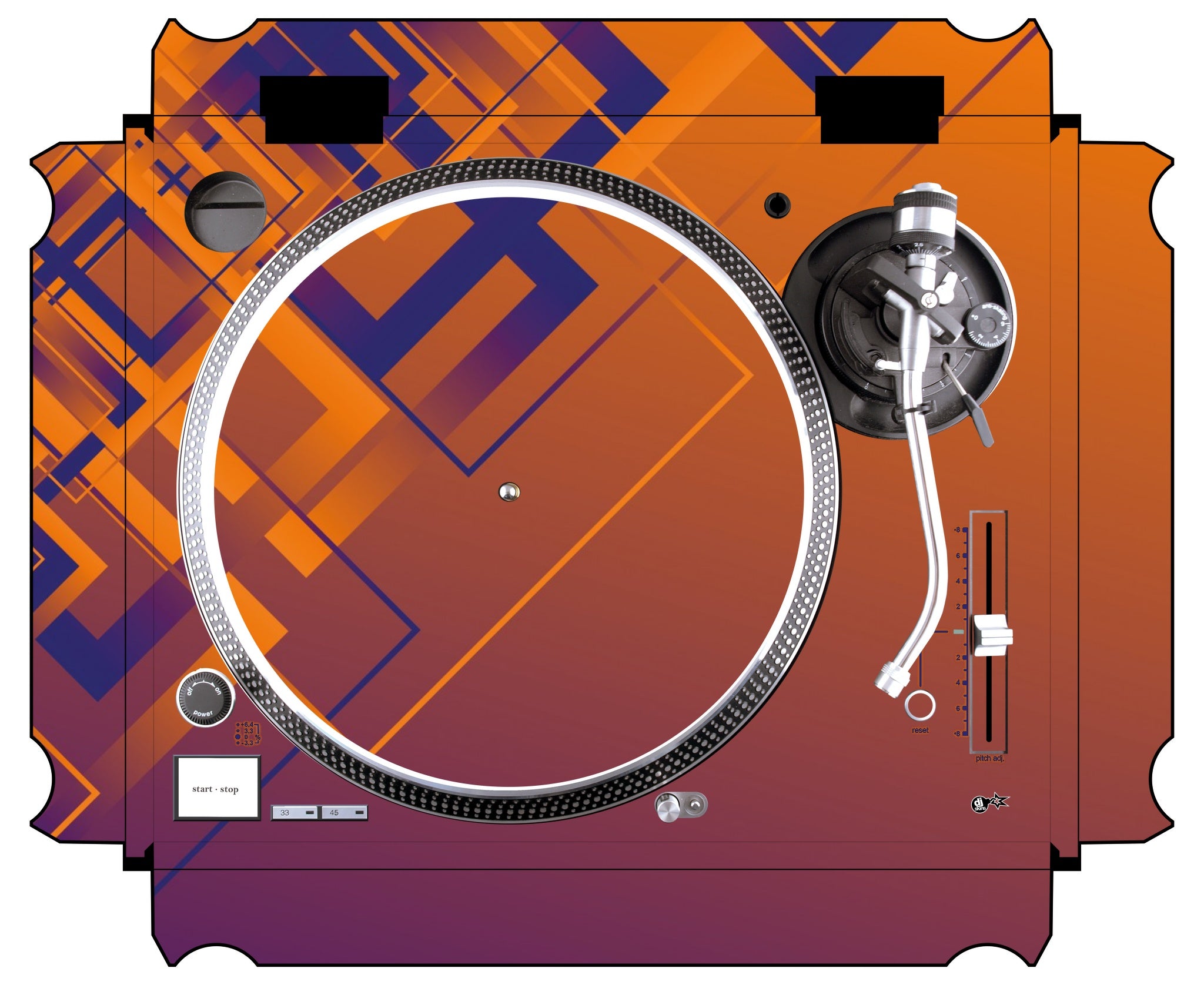 Technics 1200 / 1210 MK5 Skin Squared Hollow