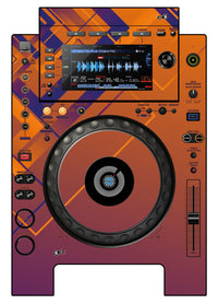 Pioneer DJ CDJ 900 NEXUS Skin Squared Hollow