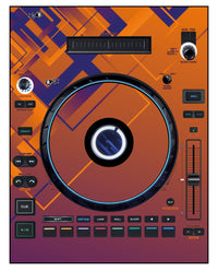 Denon DJ LC 6000 Skin Squared Hollow