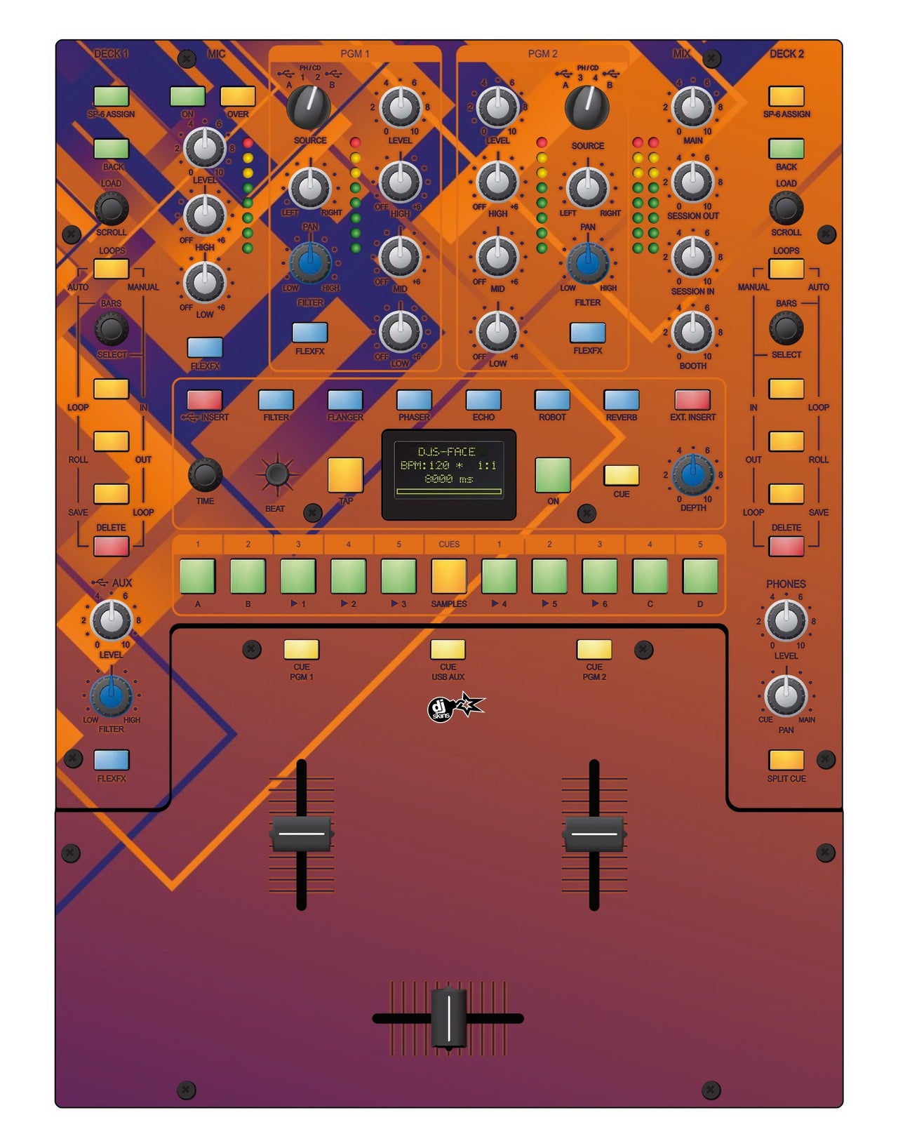 Rane 62 Skin Squared Hollow