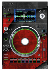 Denon DJ SC 5000 Skin Steelay Red