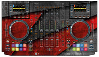 Denon DJ MCX 8000 Skin Steelay Red