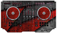 Numark NS 7 II Skin Steelay Red