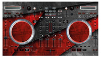 Numark NS 6 Skin Steelay Red