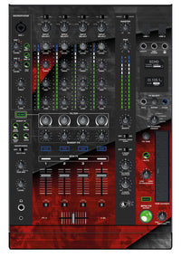 Denon DJ X 1800 Skin Steelay Red