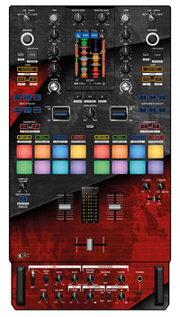 Pioneer DJ DJM S11 Skin Steelay Red