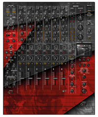 Pioneer DJ DJM V10 LF Skin Steelay Red
