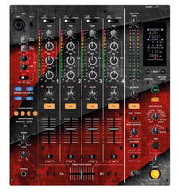 Pioneer DJ DJM 800 Skin Steelay Red