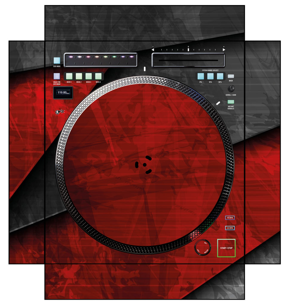 Rane TWELVE MK2 Skin Steelay Red