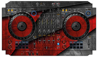 Pioneer DJ DDJ FLX6 Skin Steelay Red