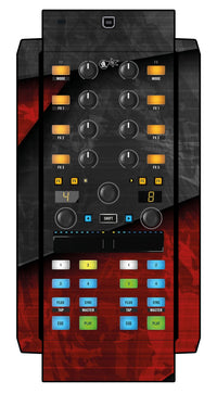 Native Instruments X1 MK2 Skin Steelay Red