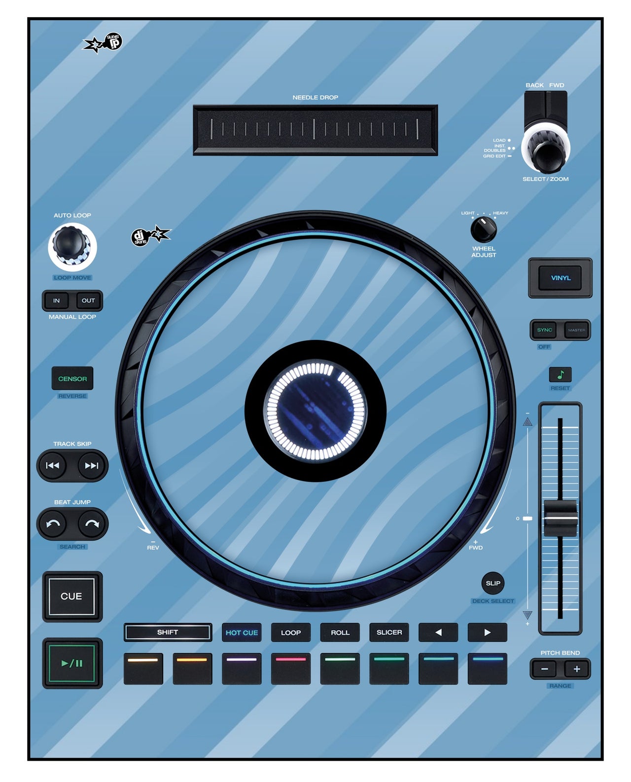 Denon DJ LC 6000 Skin Striper