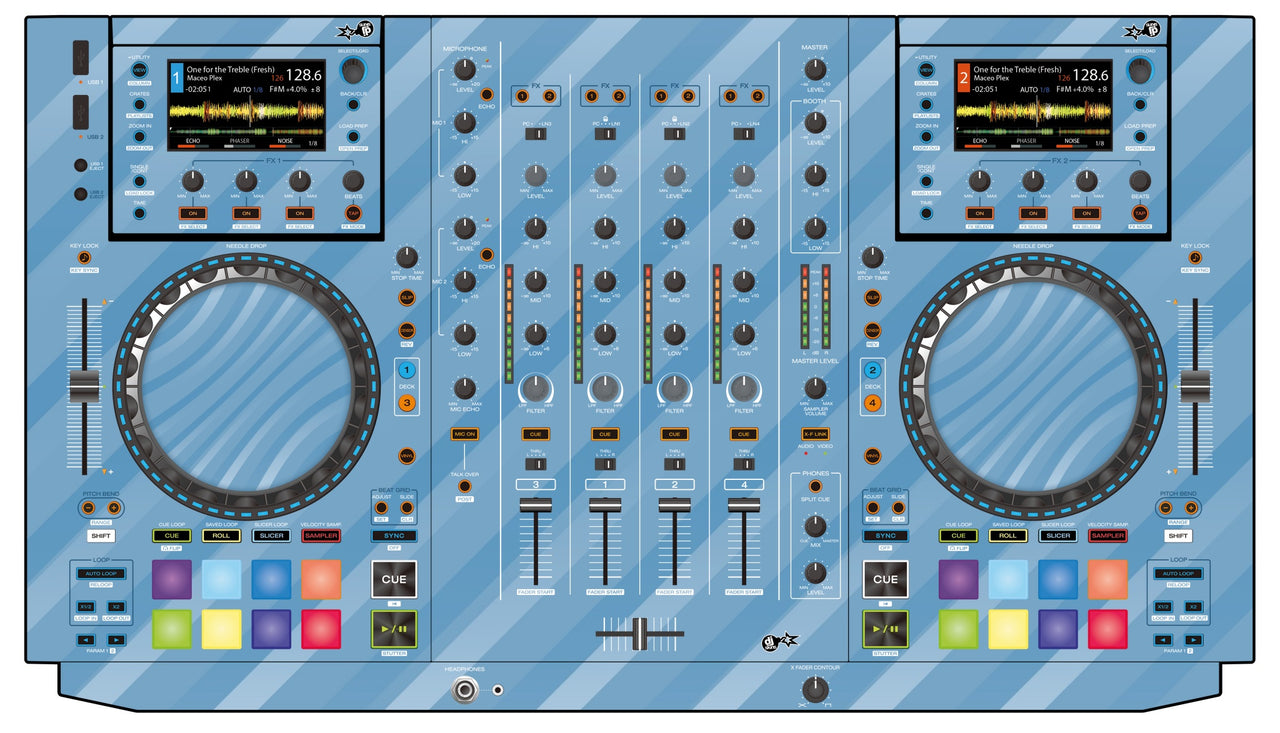 Denon DJ MCX 8000 Skin Striper