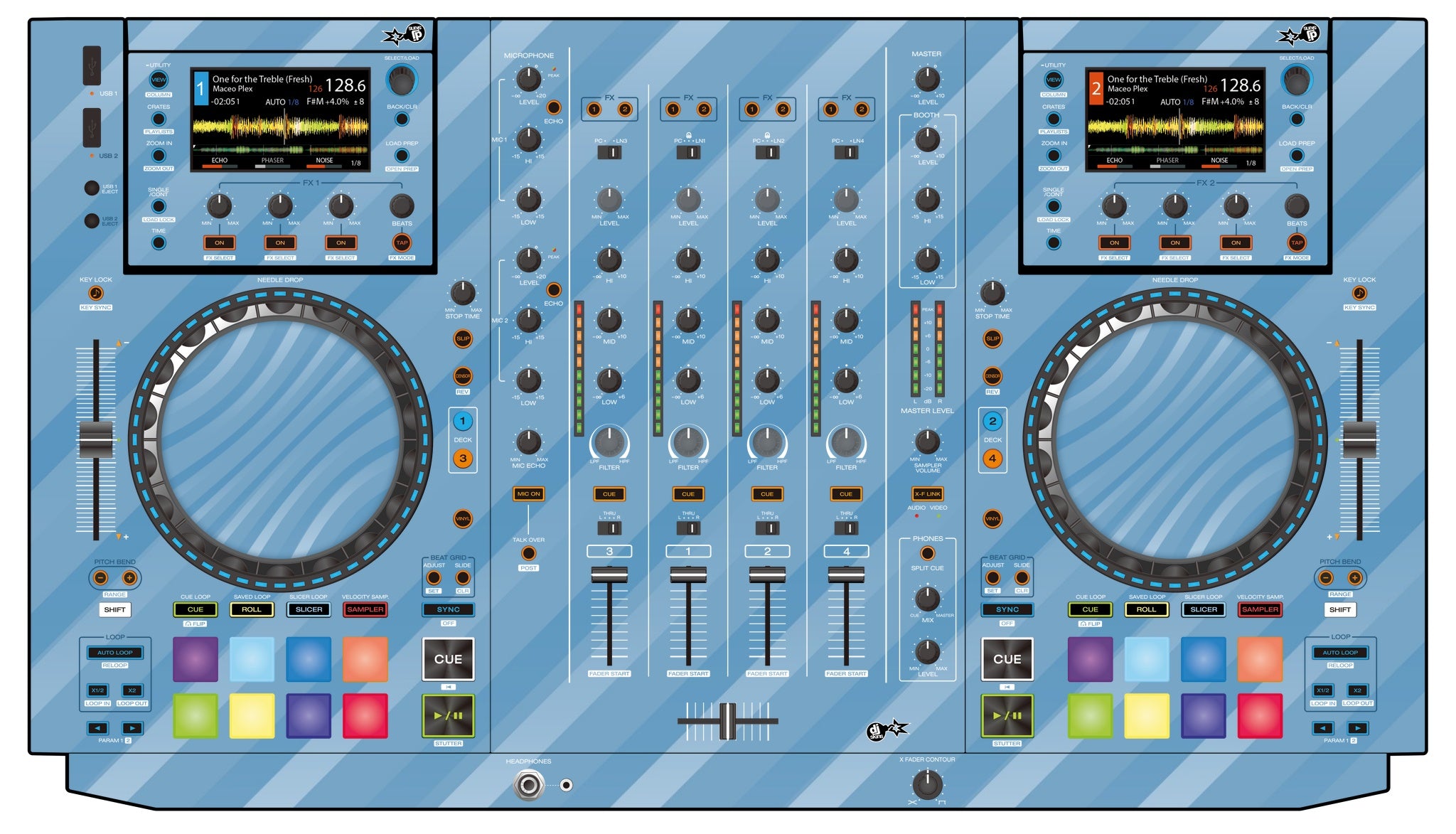 Denon DJ MCX8000 – Import Group PRO