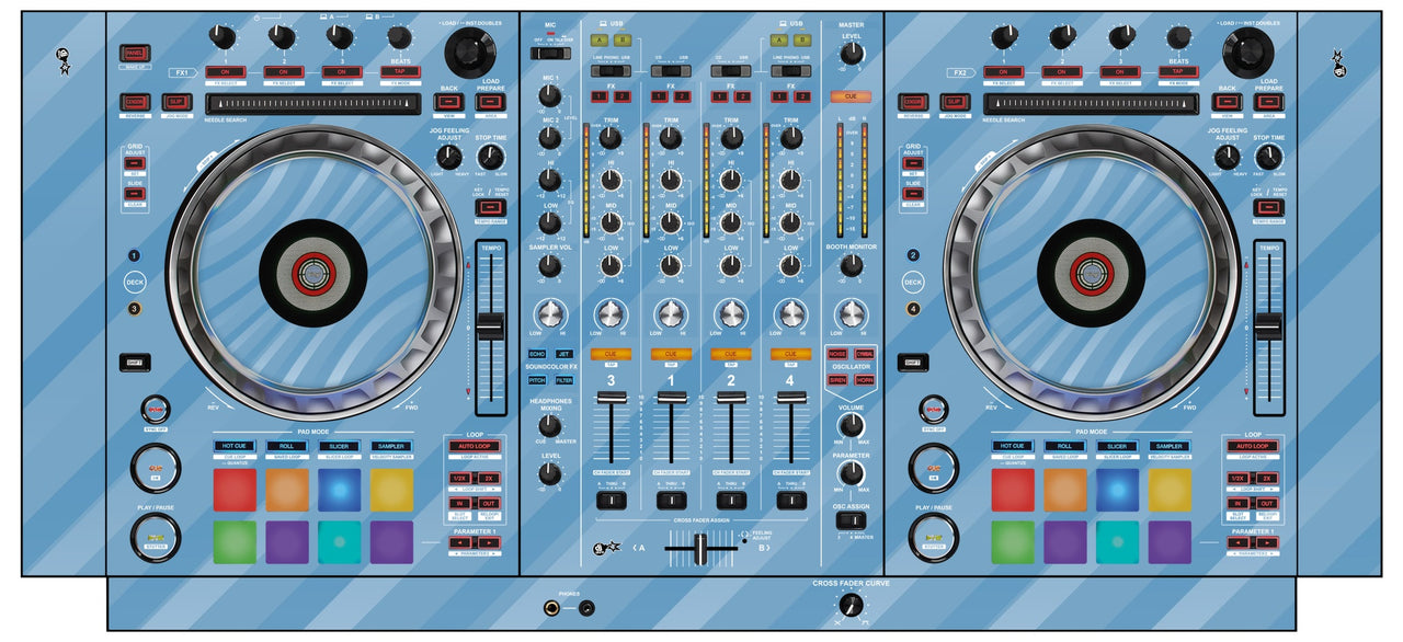 Pioneer DJ DDJ SZ Skin Striper