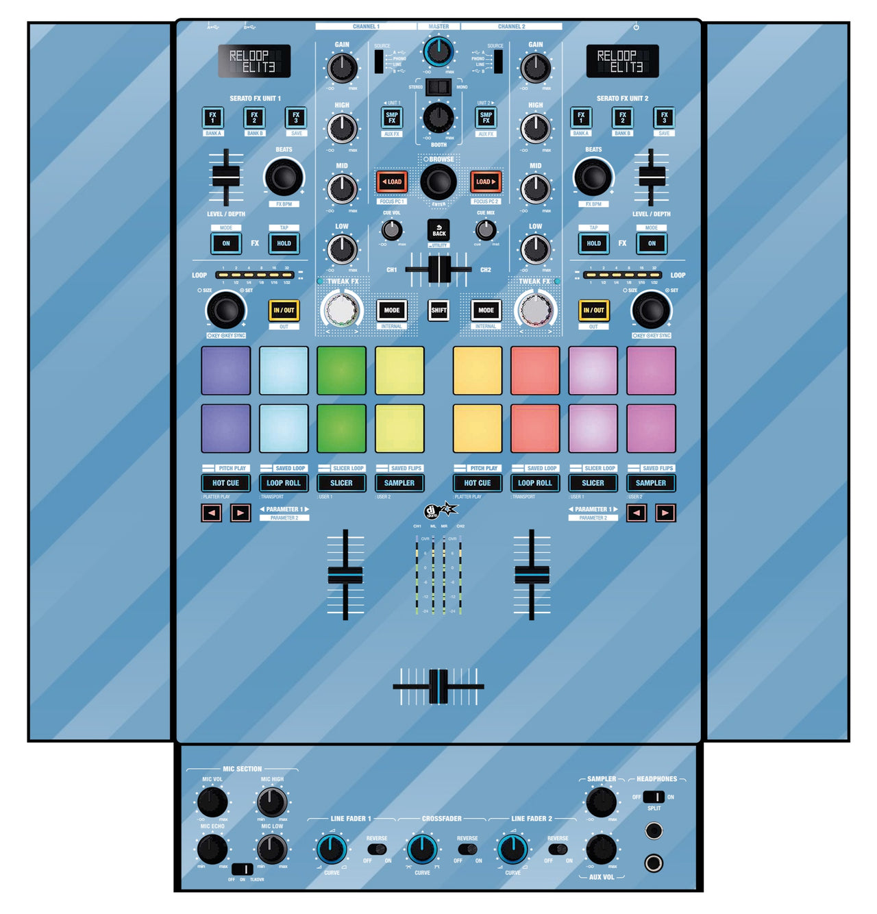 Reloop Elite Skin Striper