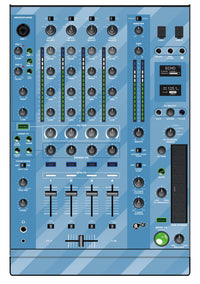 Denon DJ X 1800 Skin Striper