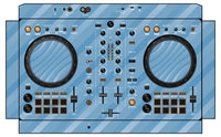 Pioneer DJ DDJ FLX 4 Skin Striper