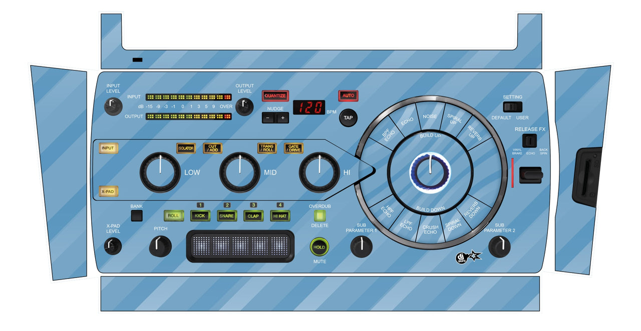 Pioneer DJ RMX 1000 Skin Striper