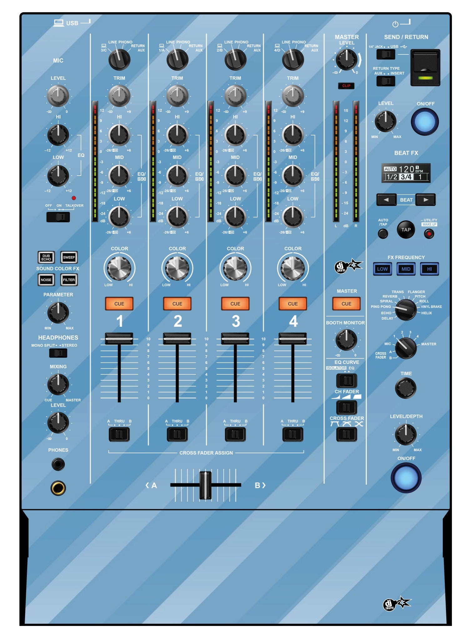 DJM 750 MK2 – DJ Skins