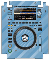 Pioneer DJ CDJ 3000 incl. SIDES Skin Striper