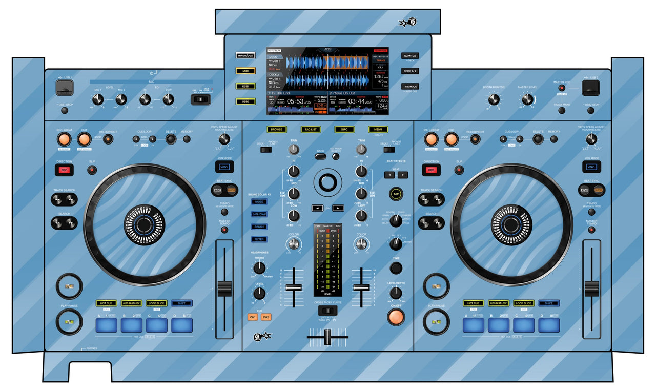 Pioneer DJ XDJ RX Skin Striper