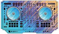 Numark NS 7 II Skin Stripes