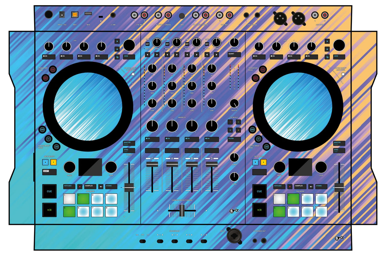 Native Instruments S4 MK3 Skin Stripes