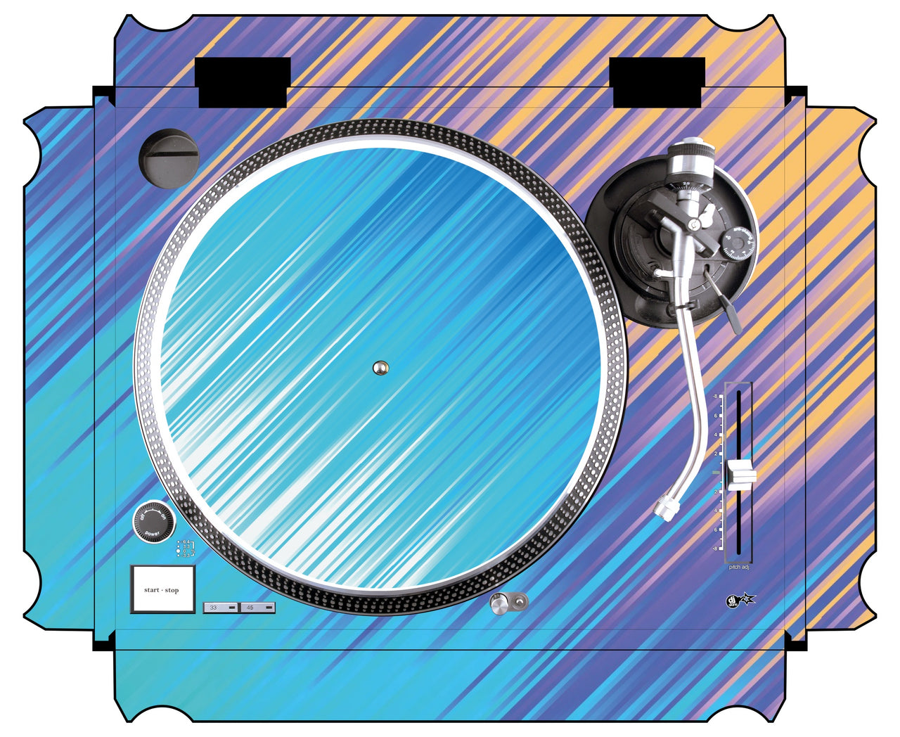 Technics 1200 / 1210 MK2 Skin Stripes